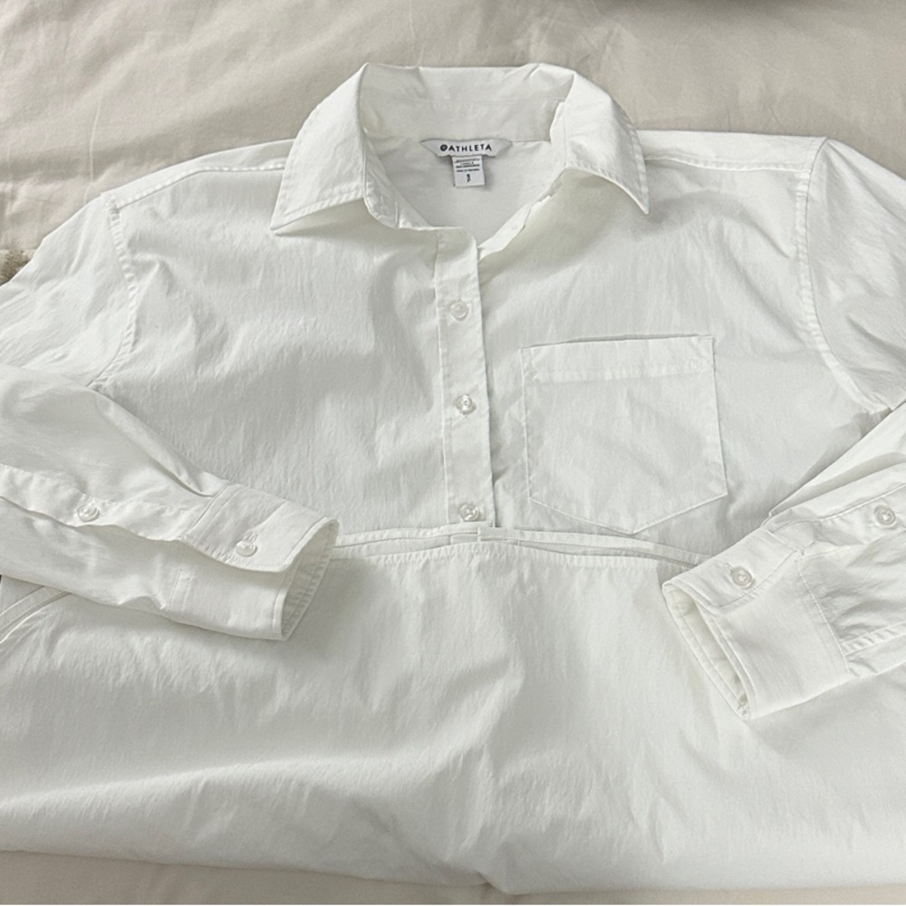Athleta White Dress Shirt for Men BUNDLE FOR $5